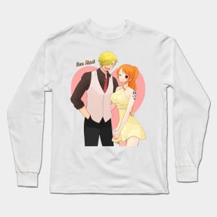 Nami x Sanji One Piece Long Sleeve T-Shirt